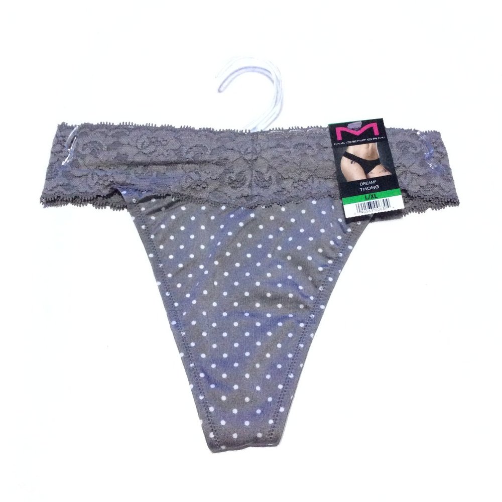 Maidenform Dream Polka Dot Thong Panties